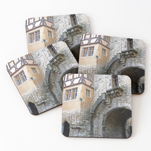 Item preview, Stairway at Weisses Turm - Rothenburg od Tauber, Germany designed and sold by Photographic Memories.