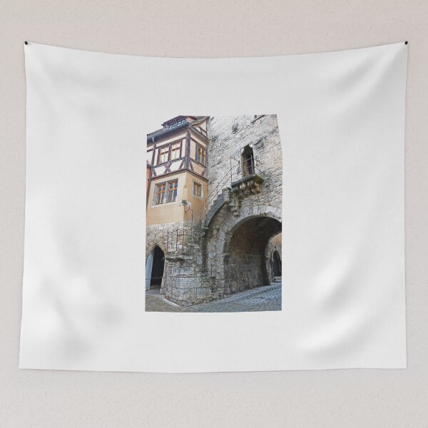 Item preview, Stairway at Weisses Turm - Rothenburg od Tauber, Germany designed and sold by Photographic Memories.