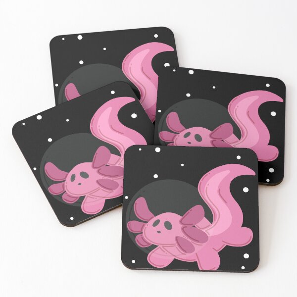 Aperçu de l'œuvre Axolotl spatial créée et vendue par ToonyPineapple.