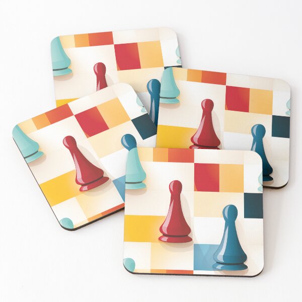 Item preview, Chess Figures pattern designed and sold by Sp3ctrumOfColor.