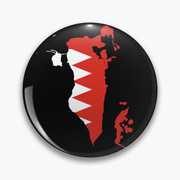 Item preview, Bahrain Map designed and sold by feether-store.