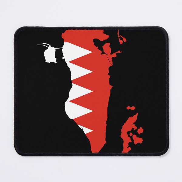 Item preview, Bahrain Map designed and sold by feether-store.
