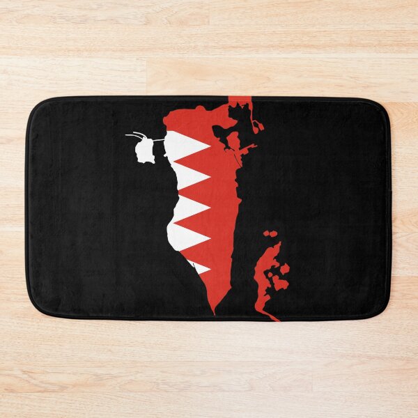 Item preview, Bahrain Map designed and sold by feether-store.