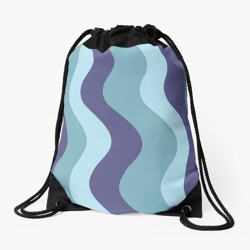 Aqua Balls - Waves Drawstring Bag