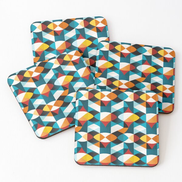 Item preview, Colorful Geometric Figures pattern designed and sold by Sp3ctrumOfColor.