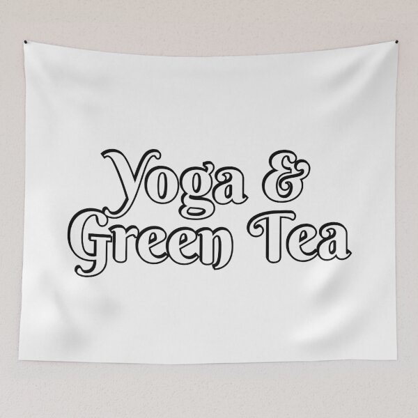 Item preview, Yoga and Green Tea designed and sold by Inspirationmotivation.