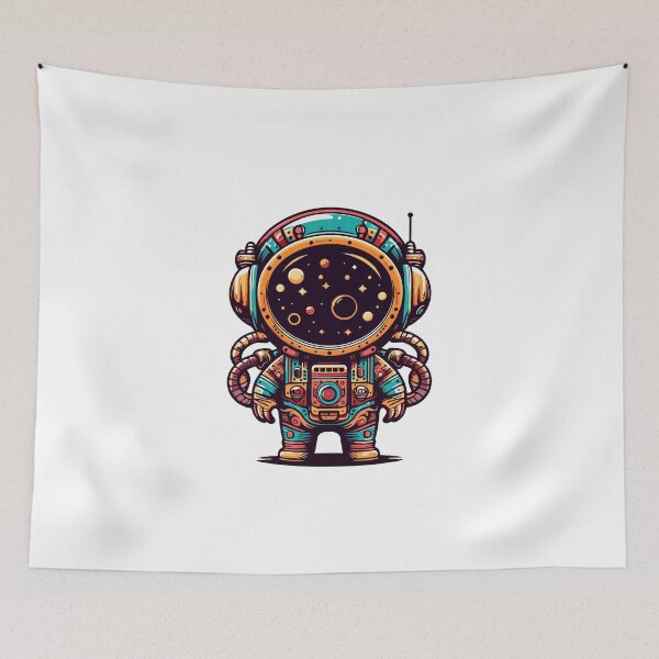Item preview, Funky astronaut designed and sold by TomTeeShop01.