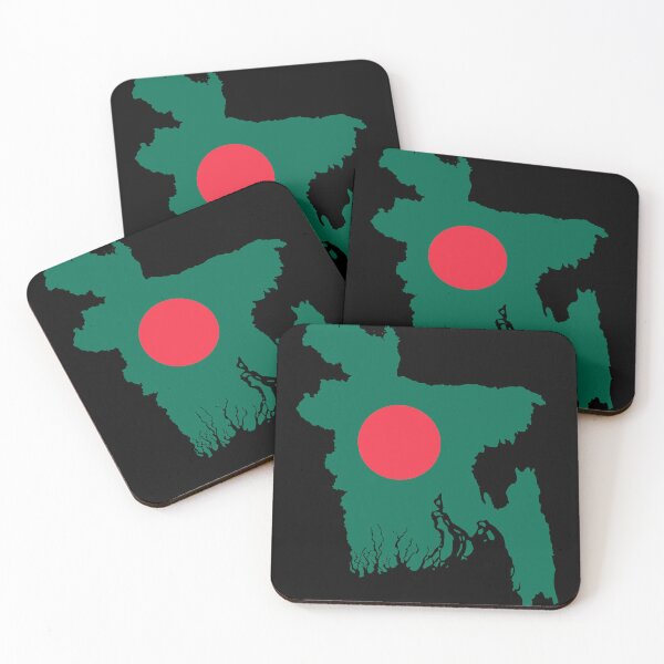 Item preview, Bangladesh Map designed and sold by feether-store.