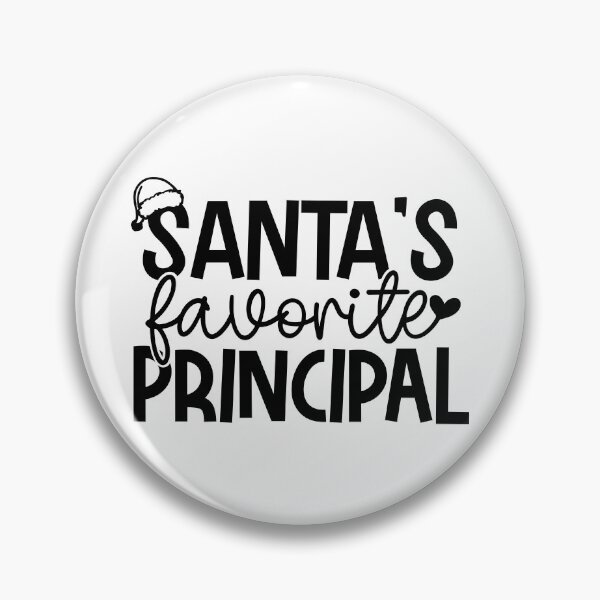 Item preview, Santa's Favorite Principal - Festive School Leader designed and sold by EsteticaVerus.