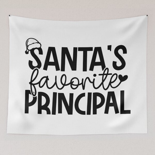 Item preview, Santa's Favorite Principal - Festive School Leader designed and sold by EsteticaVerus.