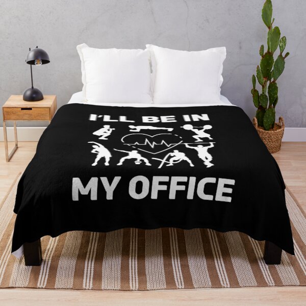 Item preview, I'll Be In My Office Gym Workout Man designed and sold by 4TeeToo.