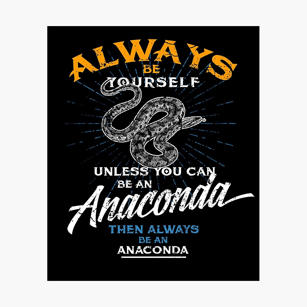 Anaconda Size Chart