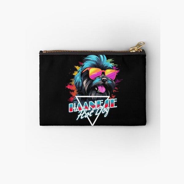 Item preview, Retro Wave Havanese Hot Dog Shirt designed and sold by RedDesignSyc.