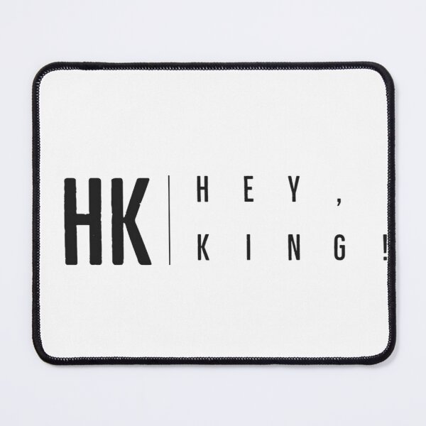 Item preview, HEY, KING! logo in blk designed and sold by seeyouspacec.