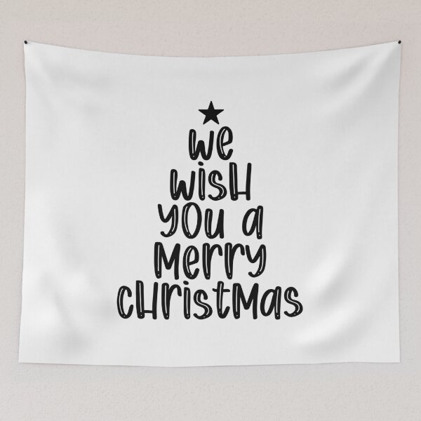 Item preview, We Wish You a Merry Christmas - Christmas Tree Celebration designed and sold by EsteticaVerus.