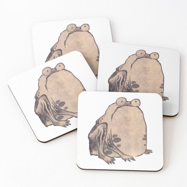 Item preview, Silent Haiku: Ito Jakuchus Frog Cutout designed and sold by EmeraldeaArt.