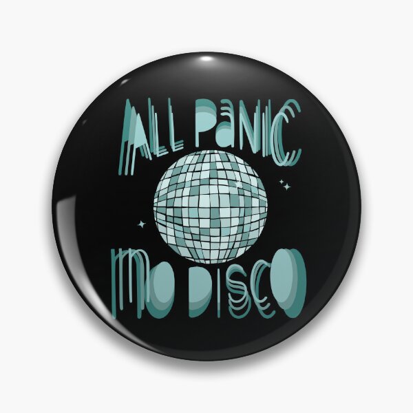 Item preview, All Panic No Disco Disco Ball for Darker Backgrounds designed and sold by HeidiMyersArt.