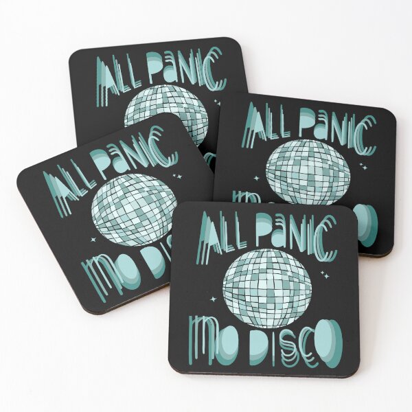Item preview, All Panic No Disco Disco Ball for Darker Backgrounds designed and sold by HeidiMyersArt.