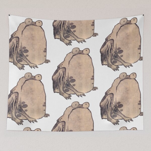 Item preview, Silent Haiku: Ito Jakuchus Frog Cutout designed and sold by EmeraldeaArt.