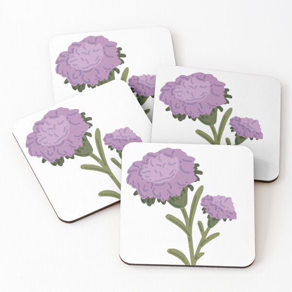 Item preview, Purple Fluff Flower designed and sold by ToonyPineapple.