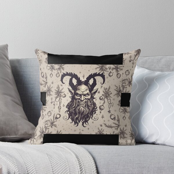 Artikelvorschau, Weihnachts-Krampus-Vintage-Farbillustrationsdesign entworfen und verkauft von EarthArtDesigns.