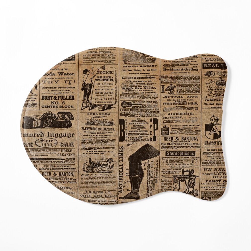 Old grunge unreadable vintage newspaper paper texture seamless