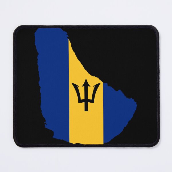 Item preview, Barbados Map designed and sold by feether-store.