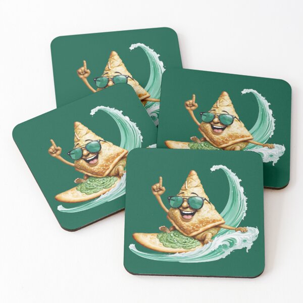 Item preview, Wave Riding Samosa designed and sold by DumbPet.