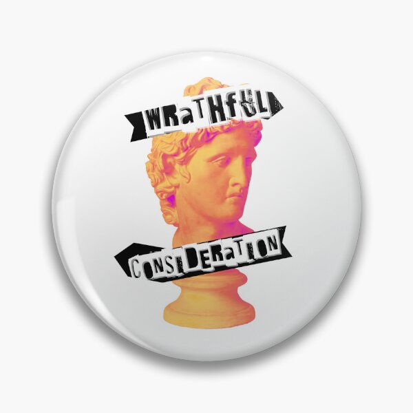 Item preview, Wrathful Consideration Punk Sticker designed and sold by Tristen Chudy.