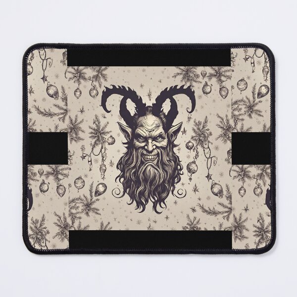 Item preview, Christmas Krampus Vintage Color Illustration Design designed and sold by EarthArtDesigns.