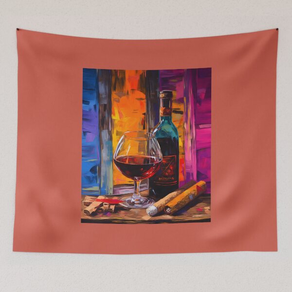 Item preview, Timeless Pairing of a Sophisticated Blend- Red Wine and Cigar Symphony designed and sold by OlfactoART Studio.