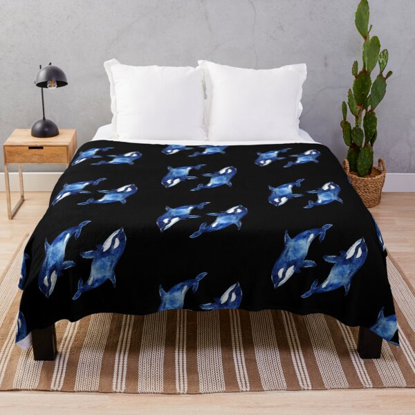 Item preview, Watercolor Orca Whales designed and sold by TheAnimalZ00.