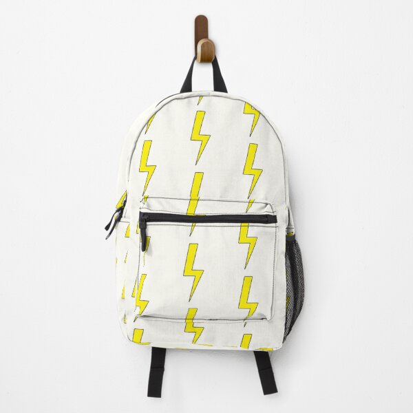 Item preview, Lightning bolt | Yellow Flash Energy with black outline - designed and sold by PurpleLoveStore.