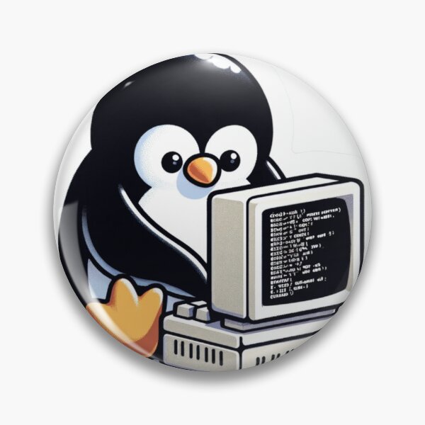 Item preview, Terminal Tux: The Coding Penguin designed and sold by pixeldigger.