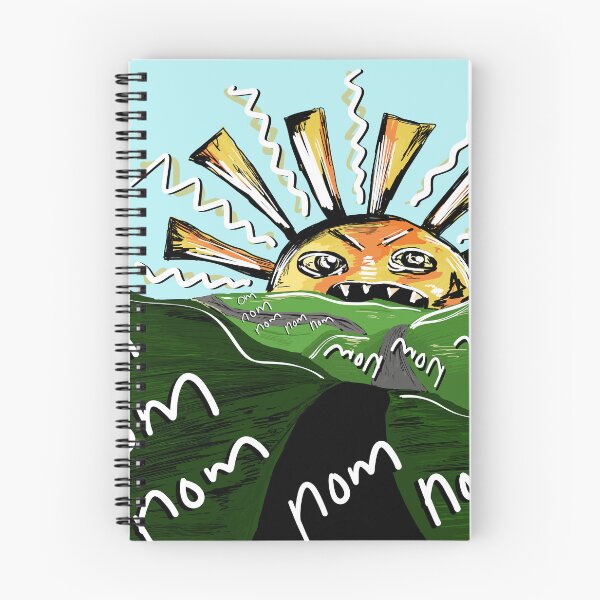 Item preview, om nom nom hungry sun designed and sold by Sparkleweather.