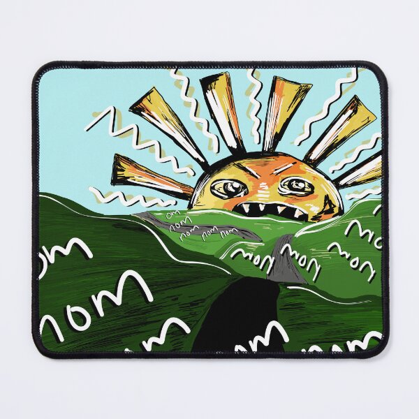Item preview, om nom nom hungry sun designed and sold by Sparkleweather.