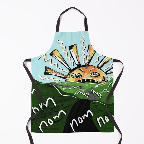 Item preview, om nom nom hungry sun designed and sold by Sparkleweather.