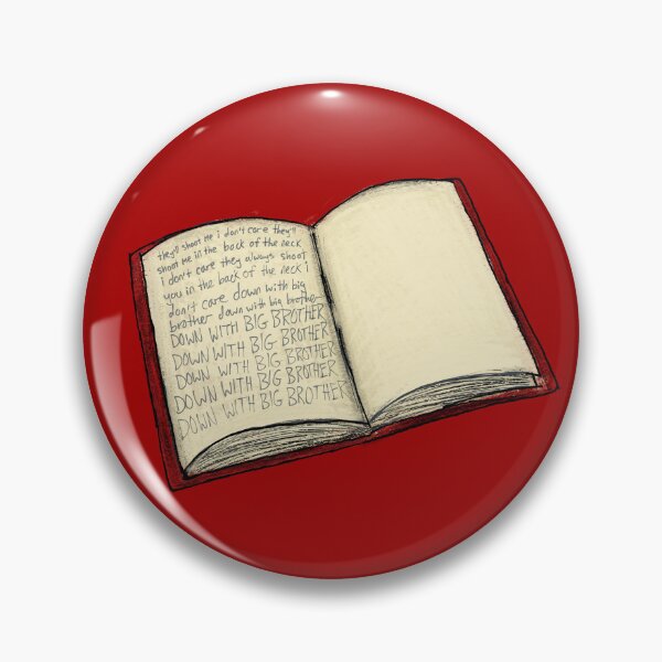 Item preview, 1984 Quote: “Down with Big Brother!” (Winston’s Diary) designed and sold by TarrieBerry.