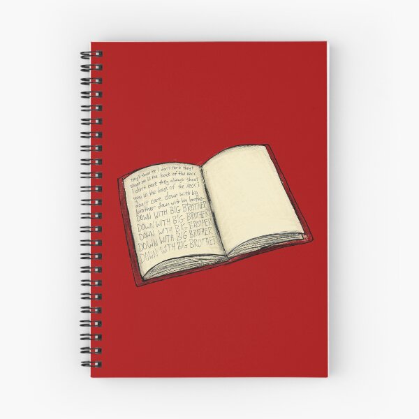 Item preview, 1984 Quote: “Down with Big Brother!” (Winston’s Diary) designed and sold by TarrieBerry.