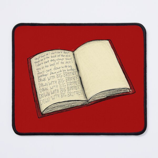 Item preview, 1984 Quote: “Down with Big Brother!” (Winston’s Diary) designed and sold by TarrieBerry.