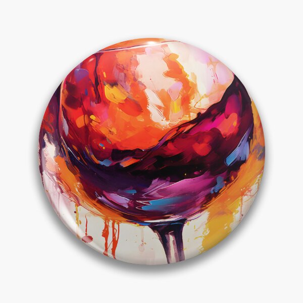 Item preview, Red Wine Euphoria- A Symphony of Dynamic Elegance in Bold Hues designed and sold by OlfactoART Studio.