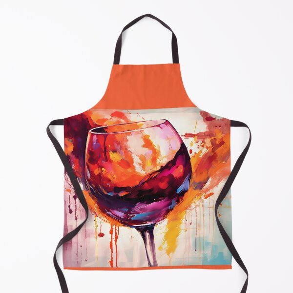 Item preview, Red Wine Euphoria- A Symphony of Dynamic Elegance in Bold Hues designed and sold by OlfactoART Studio.