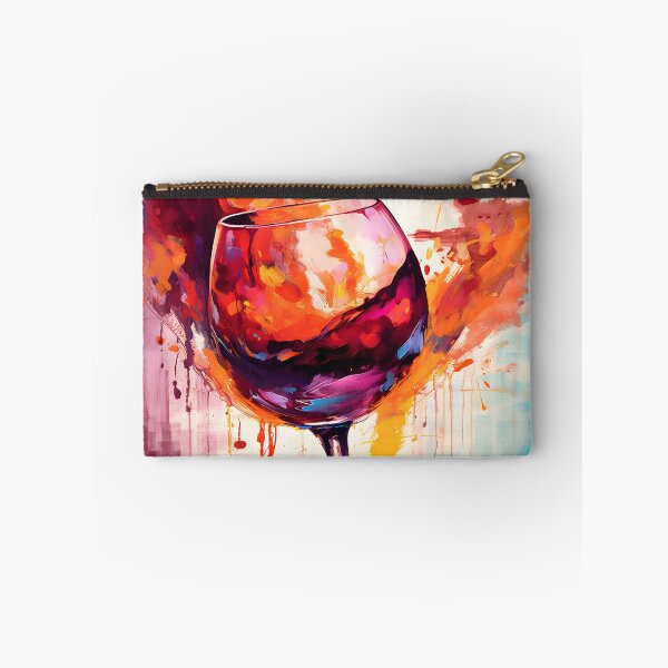 Item preview, Red Wine Euphoria- A Symphony of Dynamic Elegance in Bold Hues designed and sold by OlfactoART Studio.