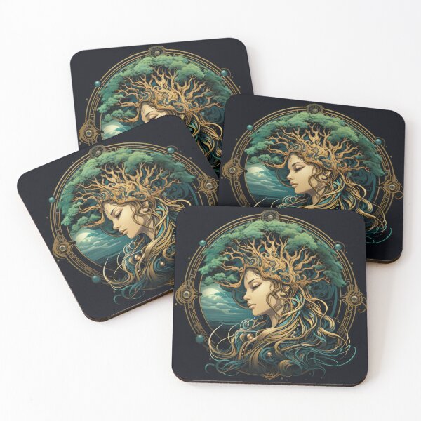 Item preview, Natural Queen - Yggdrasil inspired art designed and sold by NevernotmeUK.