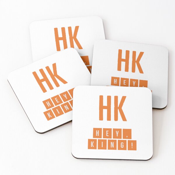 Item preview, Hey, King! block logo orange designed and sold by seeyouspacec.