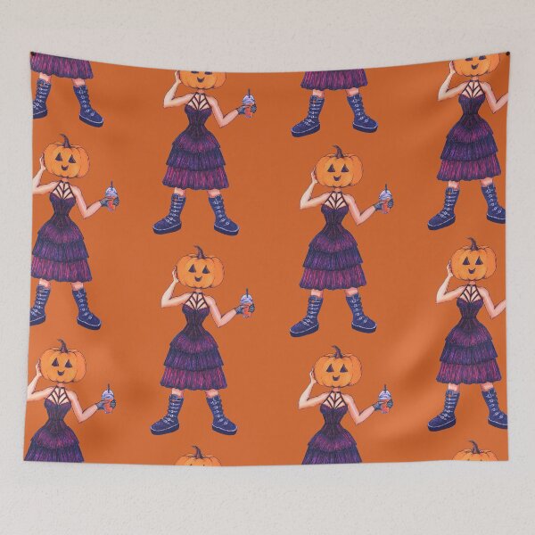 Item preview, Sra. Especias de calabaza de otoño designed and sold by GDiEDesigns.
