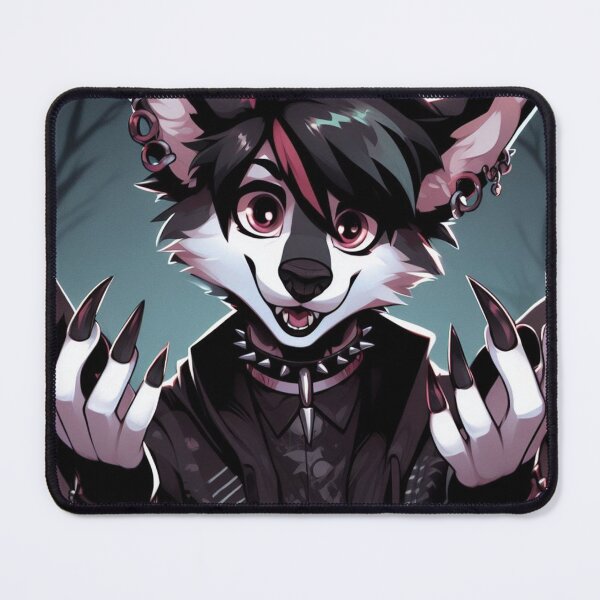 Item preview, Goth Halloween Furry Piercings Scary designed and sold by Evelyns-Furries.