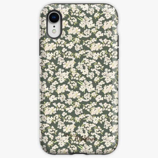 Ditsy Vintage Green Alyssum iPhone Tough Case