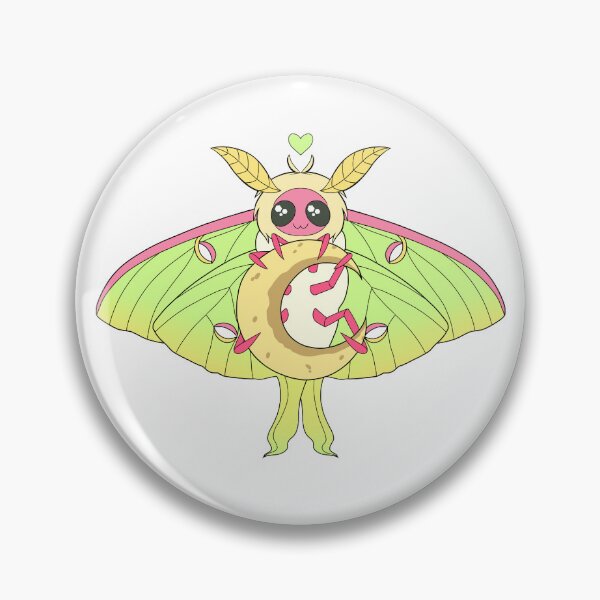 Artikelvorschau, Luna Moth Grün-Gelb-Version entworfen und verkauft von themothlord.