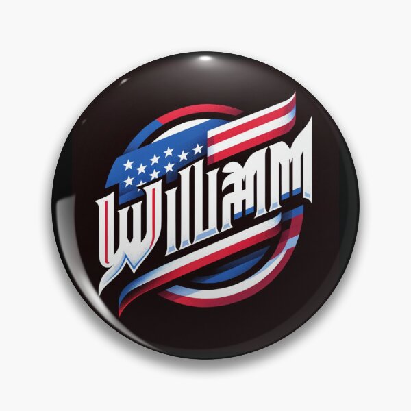 Item preview, Personalized Triathlete Name William & American Flag Bike Decal designed and sold by Triathlongram.